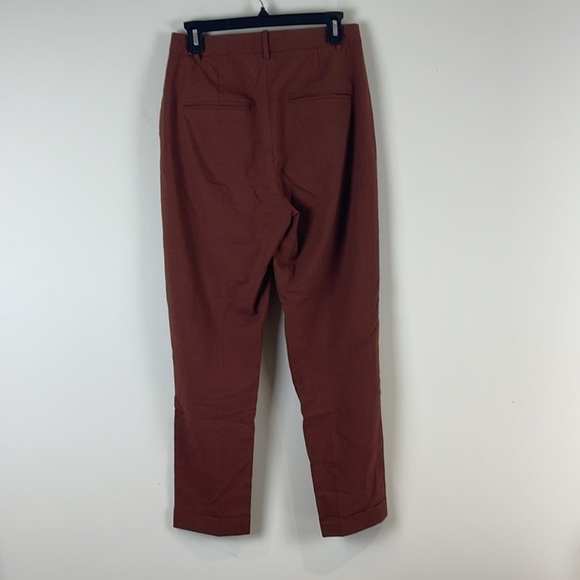 Frank and Oak Brown High Waisted Dress Pants Size 6 - Picture 3 of 8